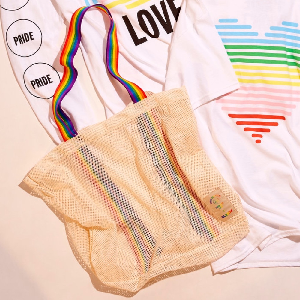 Urban Outfitters PRIDE  Rainbow Tote bag - Picture 2 of 5